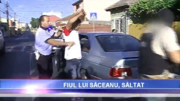 Săltat de oamenii legii, după ce a înjurat mascaţii care au descins la Săceanu!